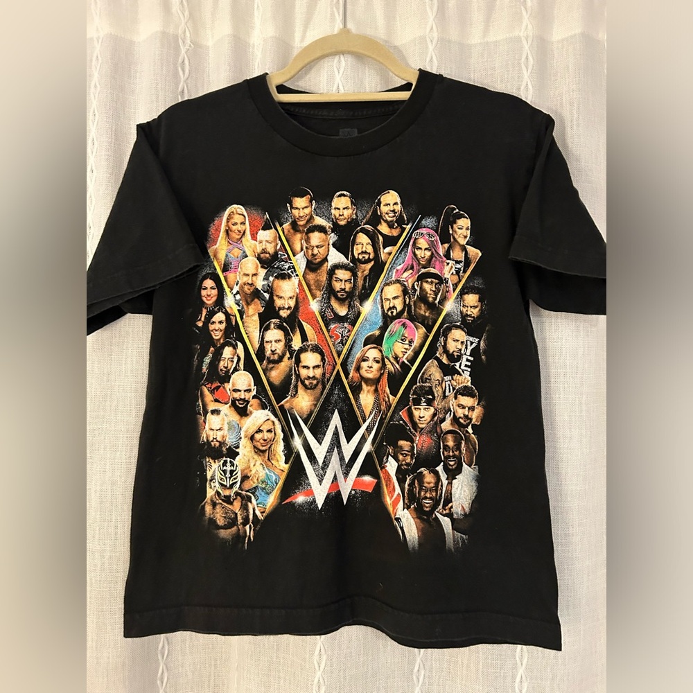 WWE Official Merch Wrestling Tour Shirt,  “I Was There”  Youth Size Large